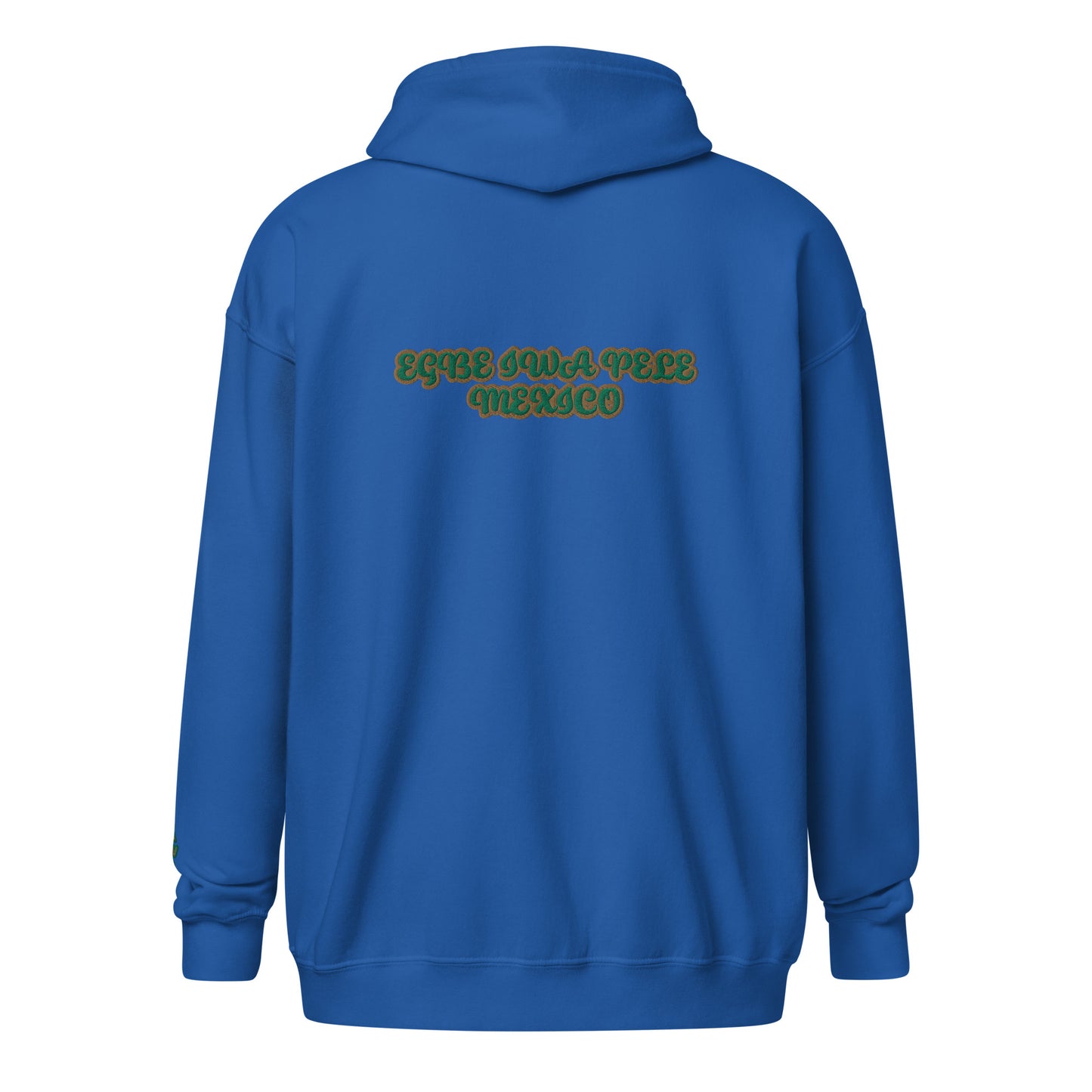 Egbe Iwa Pele ÀWO Isese MEX Unisex heavy blend zip hoodie 1