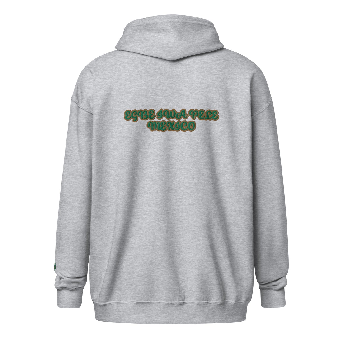 Egbe Iwa Pele ÀWO Isese MEX Unisex heavy blend zip hoodie 1