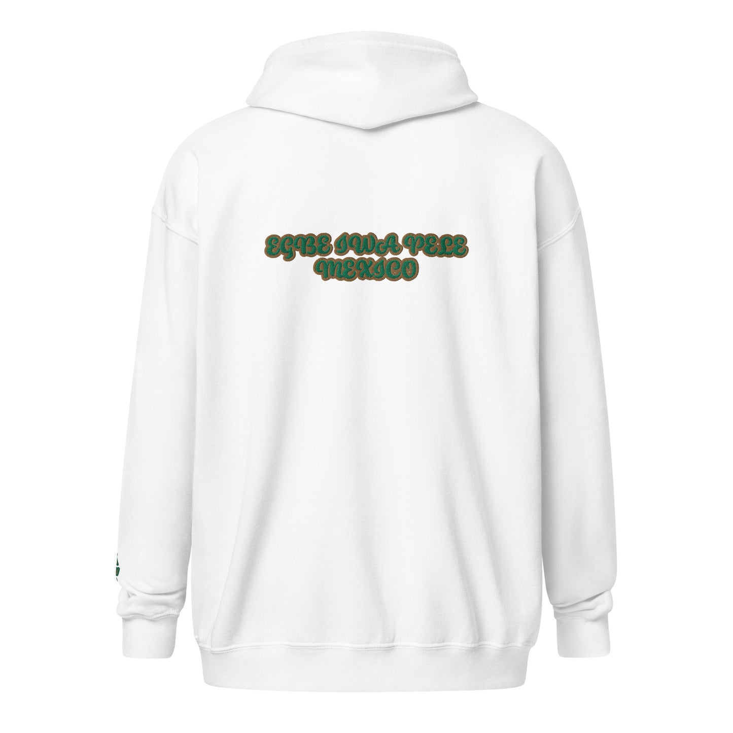 Egbe Iwa Pele ÀWO Isese MEX Unisex heavy blend zip hoodie 1