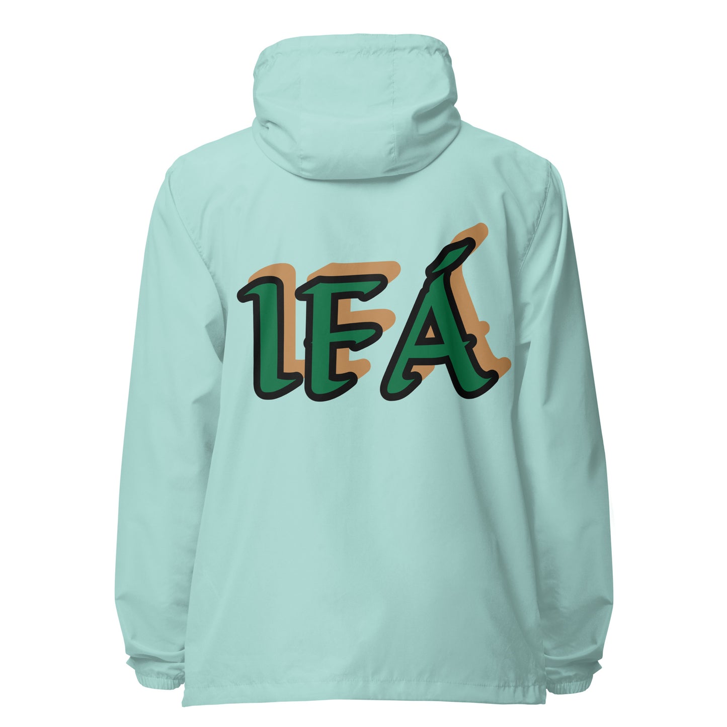 Egbe Apparel Logo Ifa Gold incognito Unisex lightweight zip up windbreaker