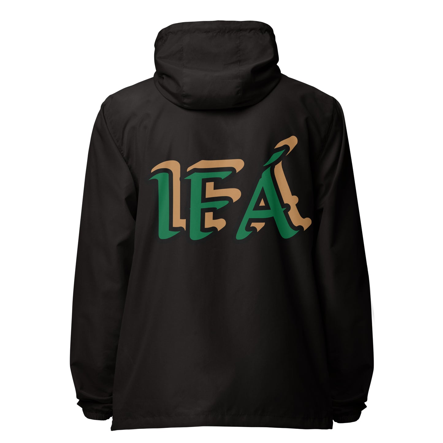 Egbe Apparel Logo Ifa Gold incognito Unisex lightweight zip up windbreaker