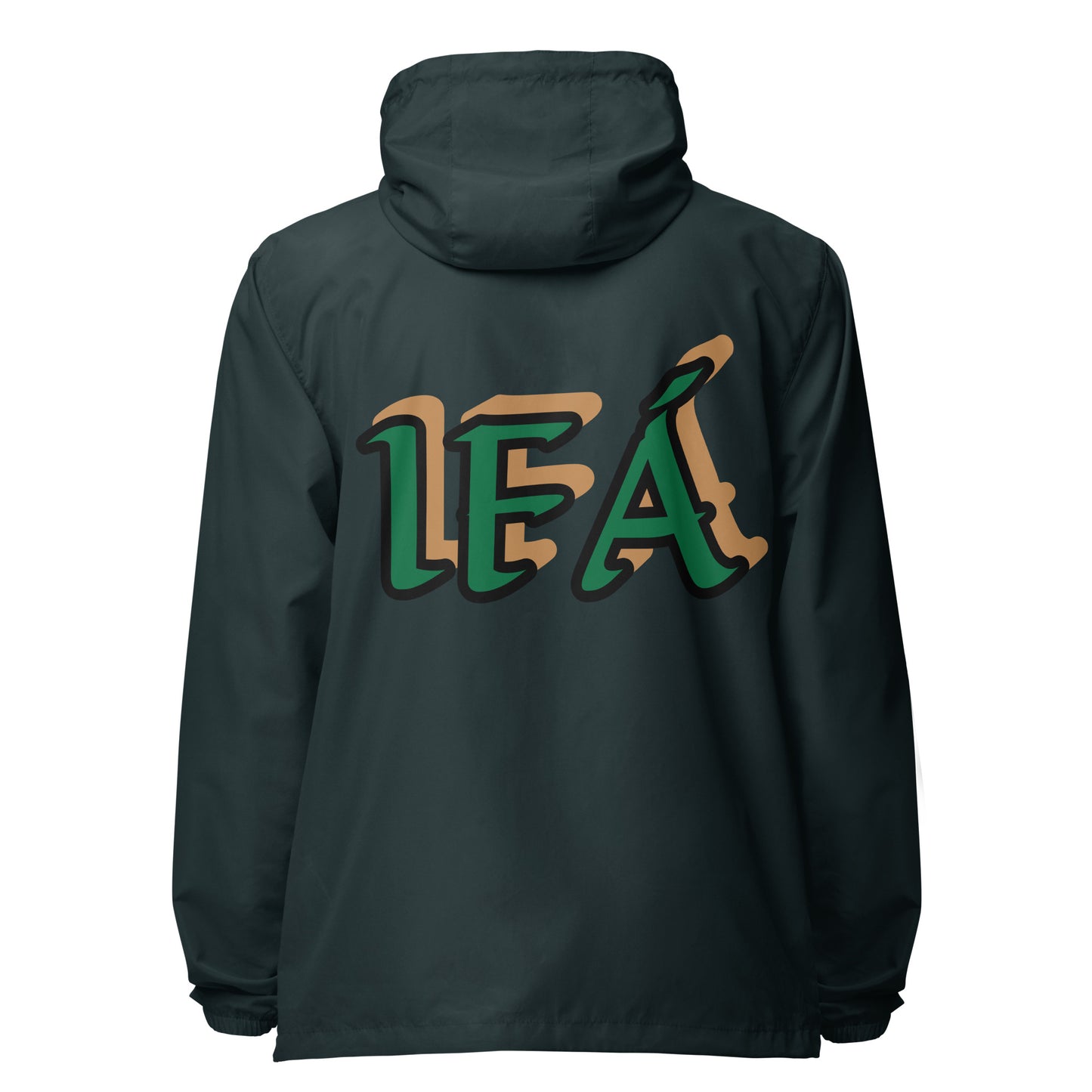 Egbe Apparel Logo Ifa Gold incognito Unisex lightweight zip up windbreaker