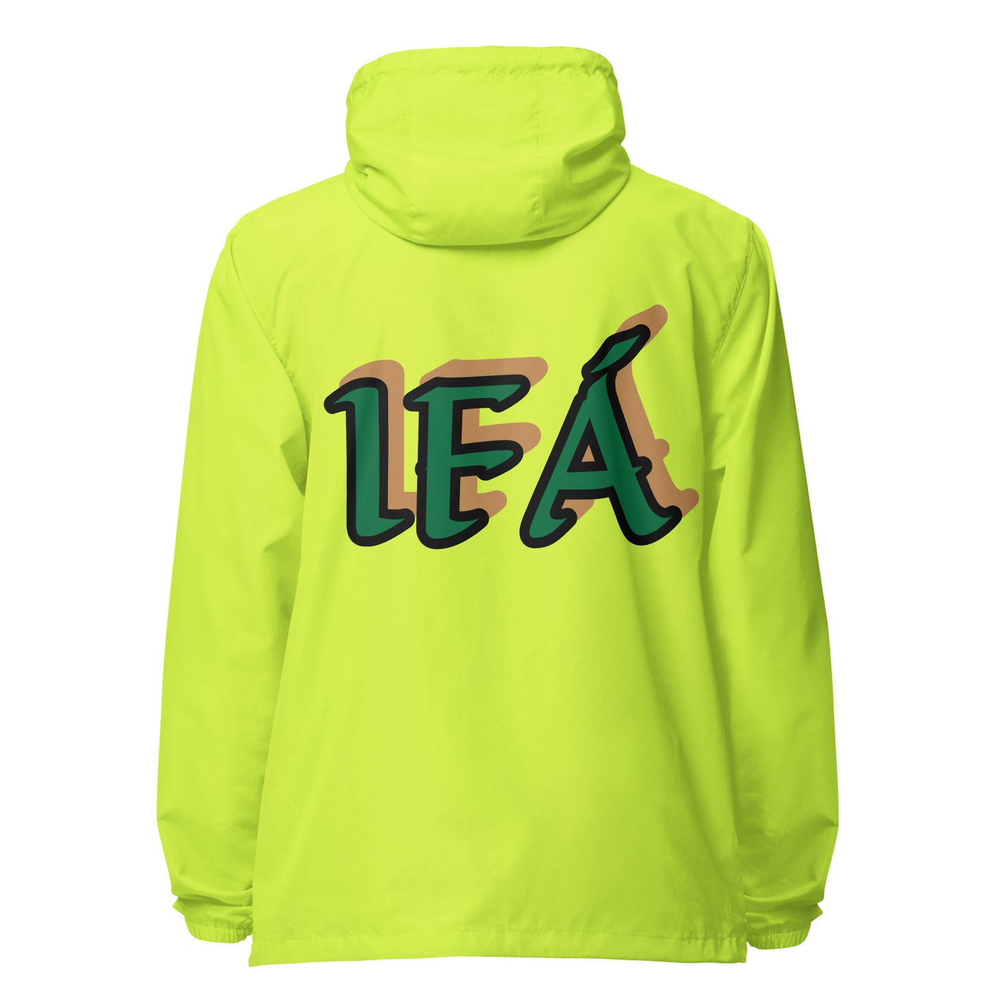 Egbe Apparel Logo Ifa Gold incognito Unisex lightweight zip up windbreaker