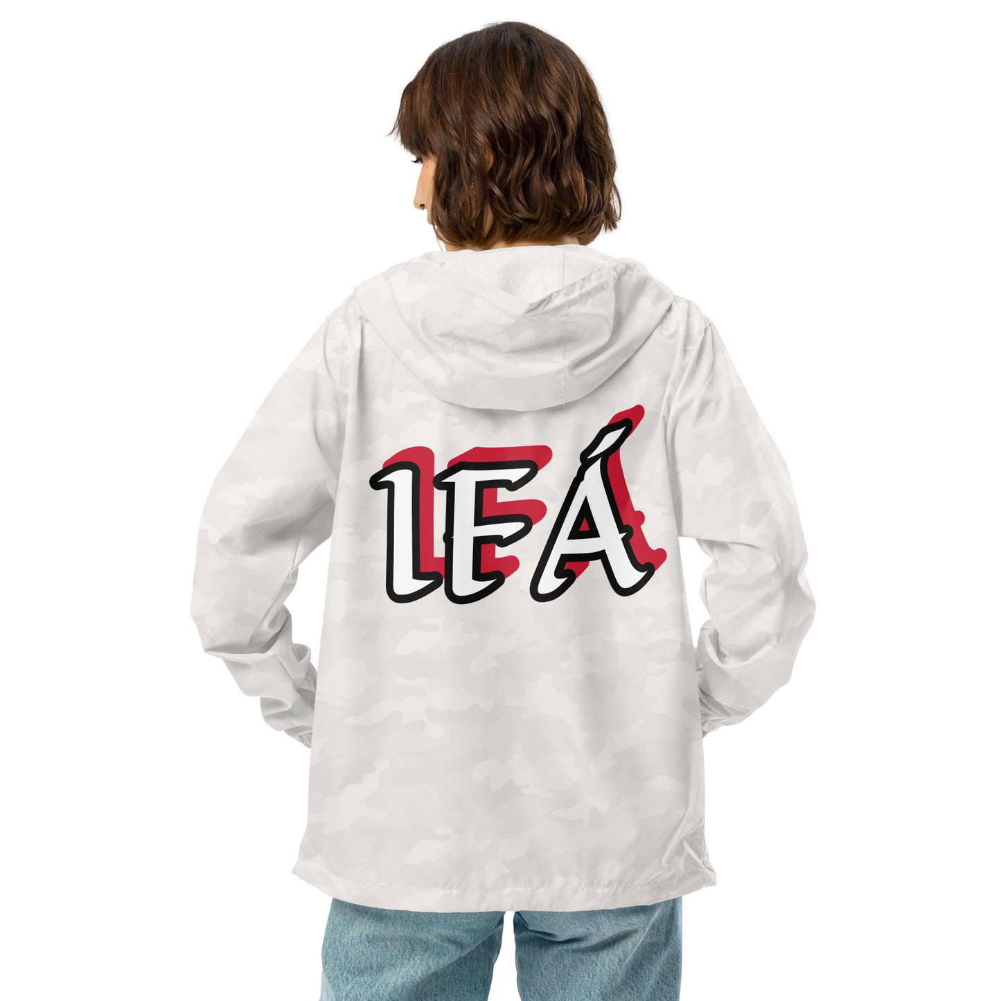 Egbe Apparel Logo Ifa Ájé 1 Unisex lightweight zip up windbreaker