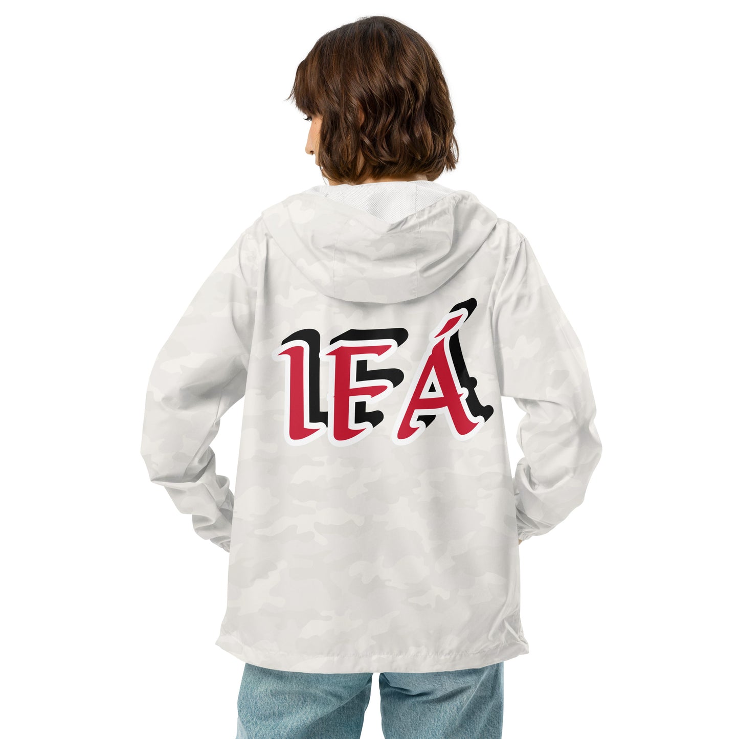Egbe Apparel Logo Ifa Ájé 2 Unisex lightweight zip up windbreaker