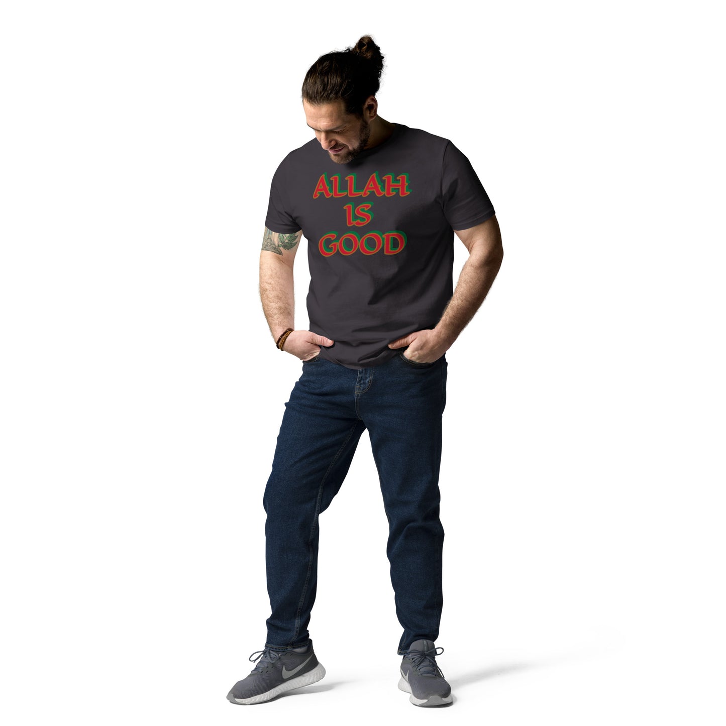 Allah is good Unisex organic cotton t-shirt