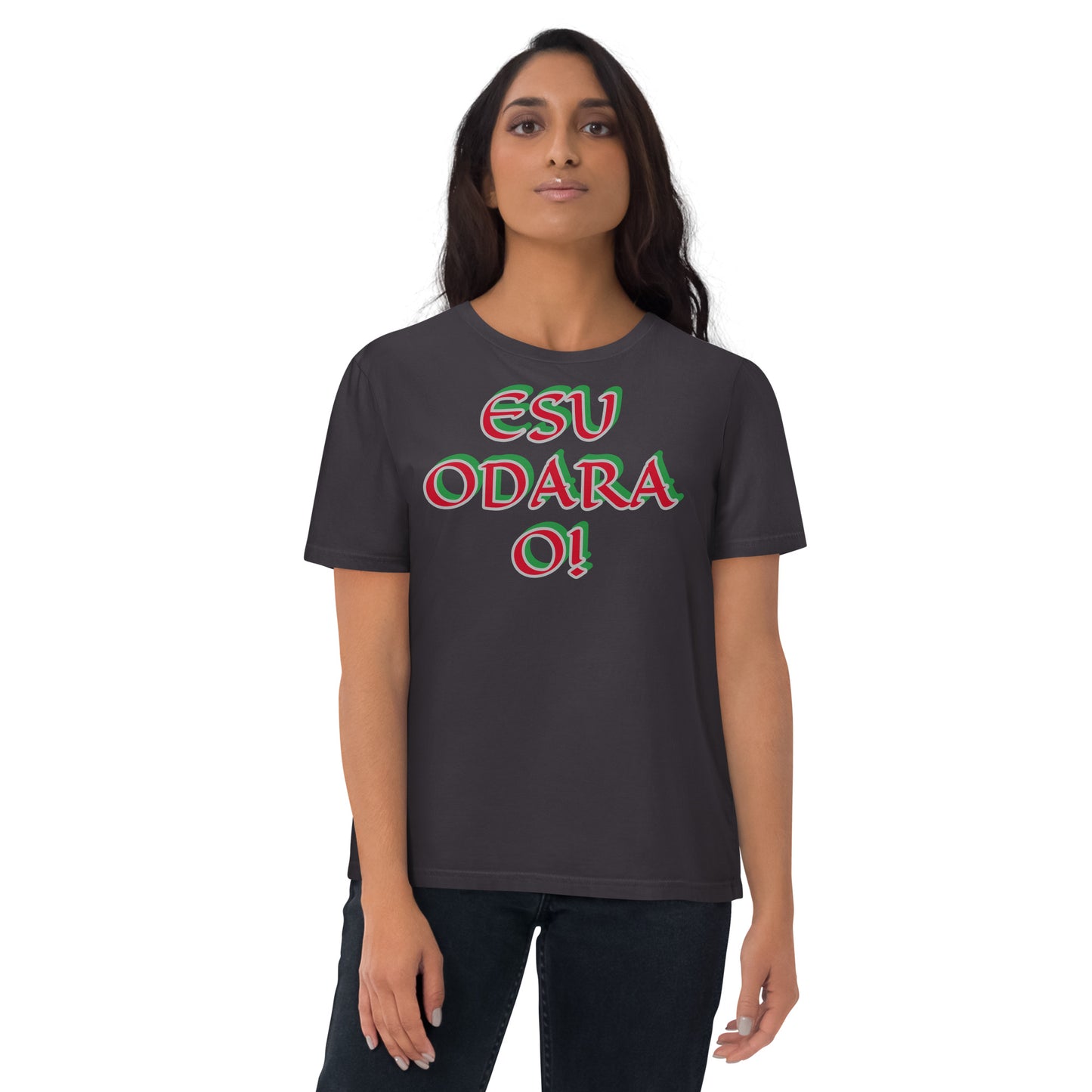 Esu Odara O Unisex organic cotton t-shirt