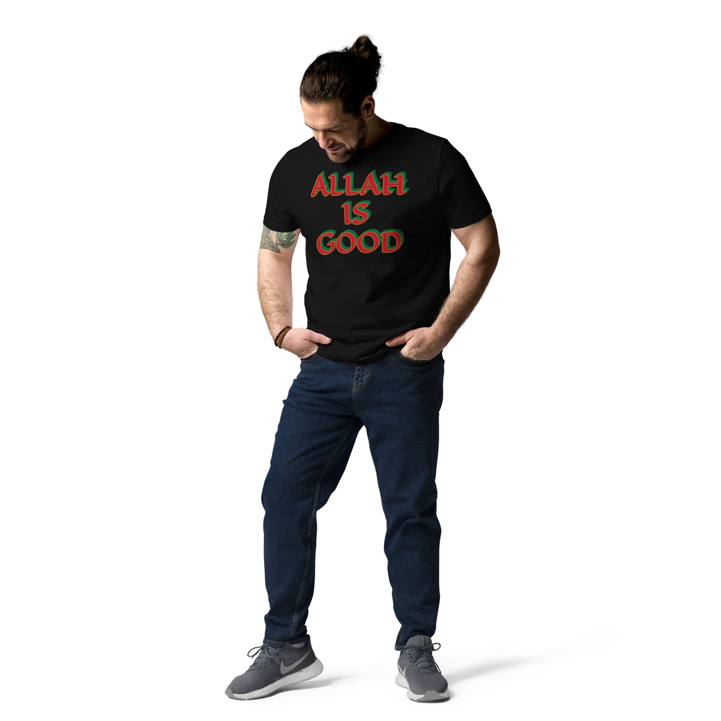 Allah is good Unisex organic cotton t-shirt
