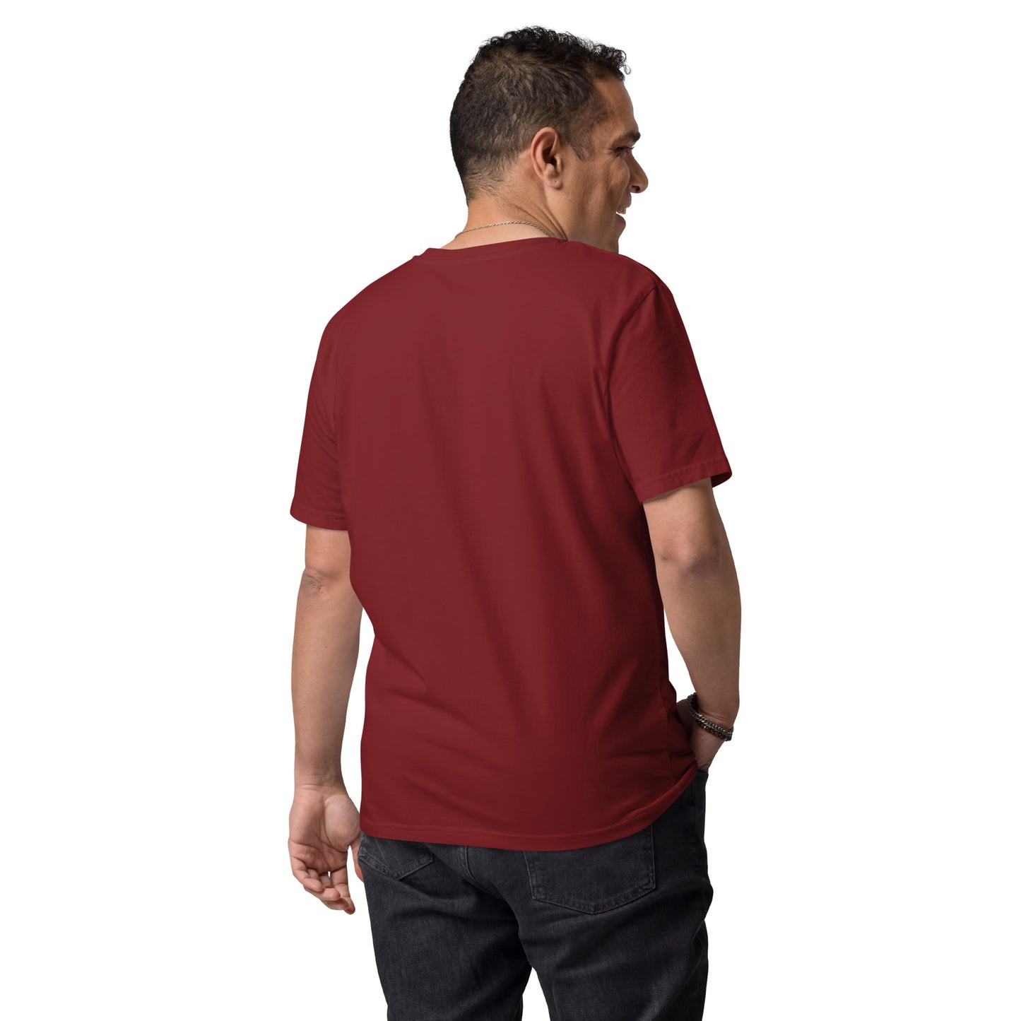 ELA Meji Lucumi Reverse Unisex organic cotton t-shirt