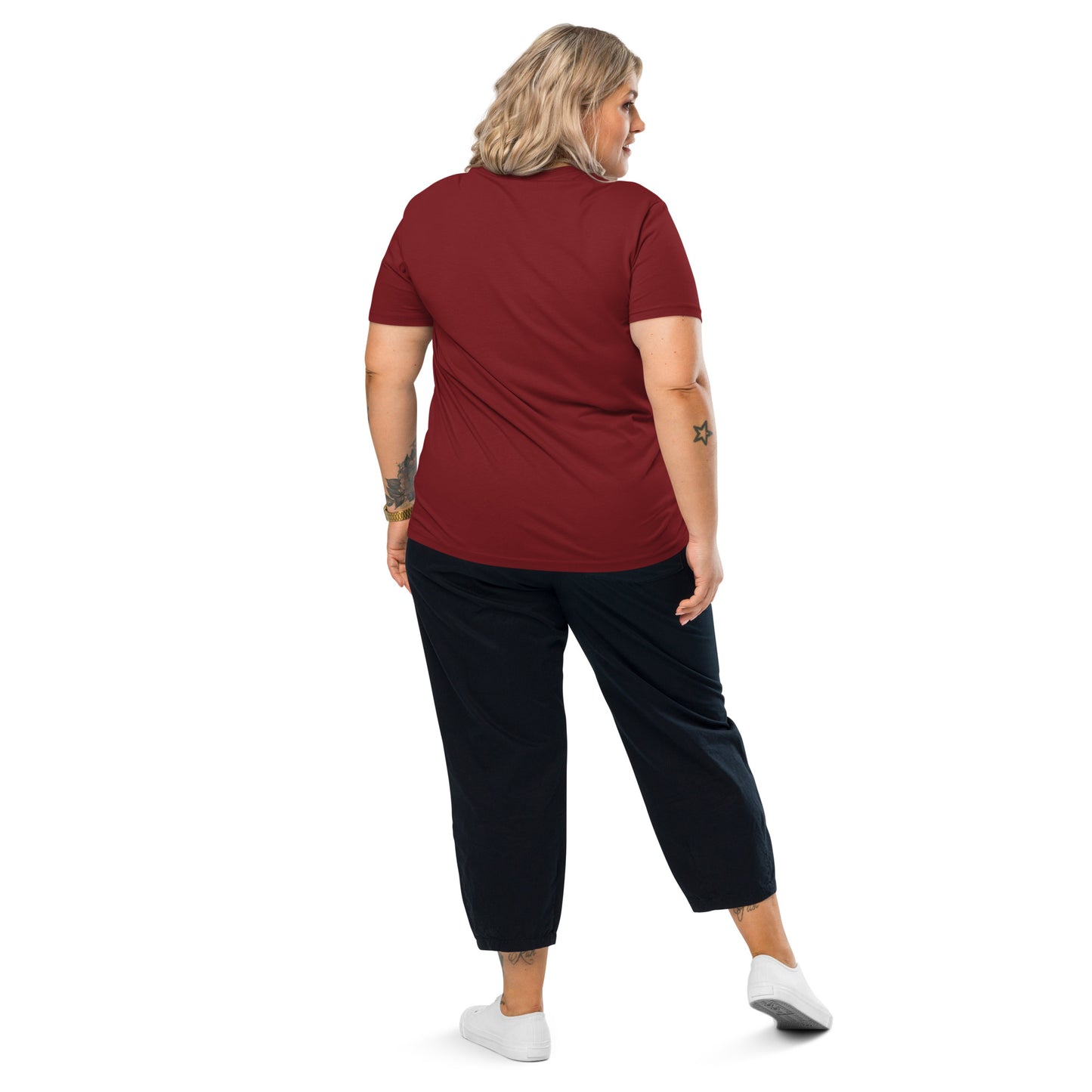 Esu vertical 4 Unisex organic cotton t-shirt