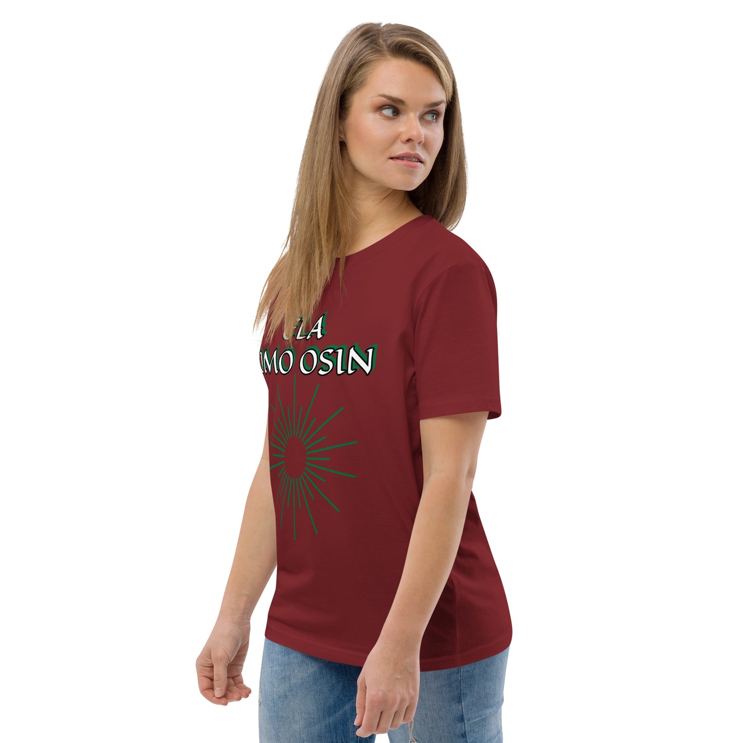 ELA Omo Osin Aje-Ju-Ogun Incognito Unisex organic cotton t-shirt
