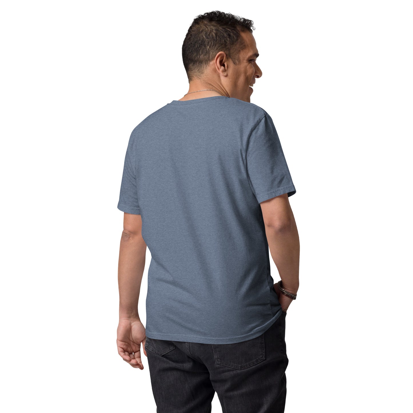 ELA Meji Lucumi Reverse Unisex organic cotton t-shirt