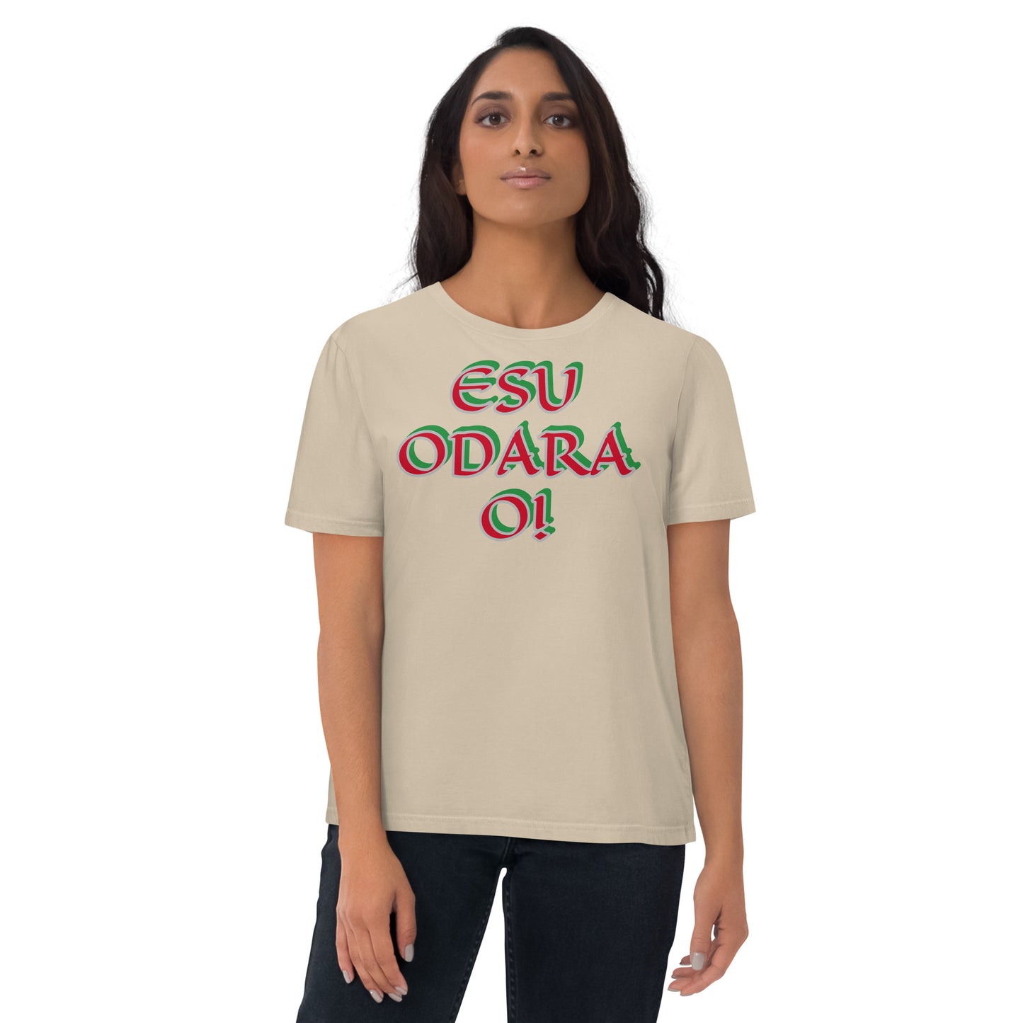 Esu Odara O Unisex organic cotton t-shirt