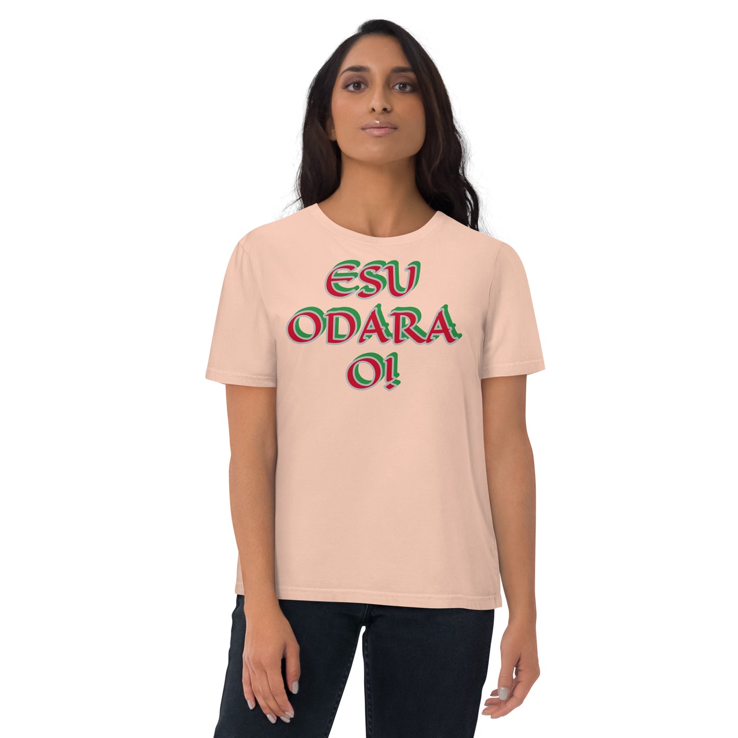 Esu Odara O Unisex organic cotton t-shirt