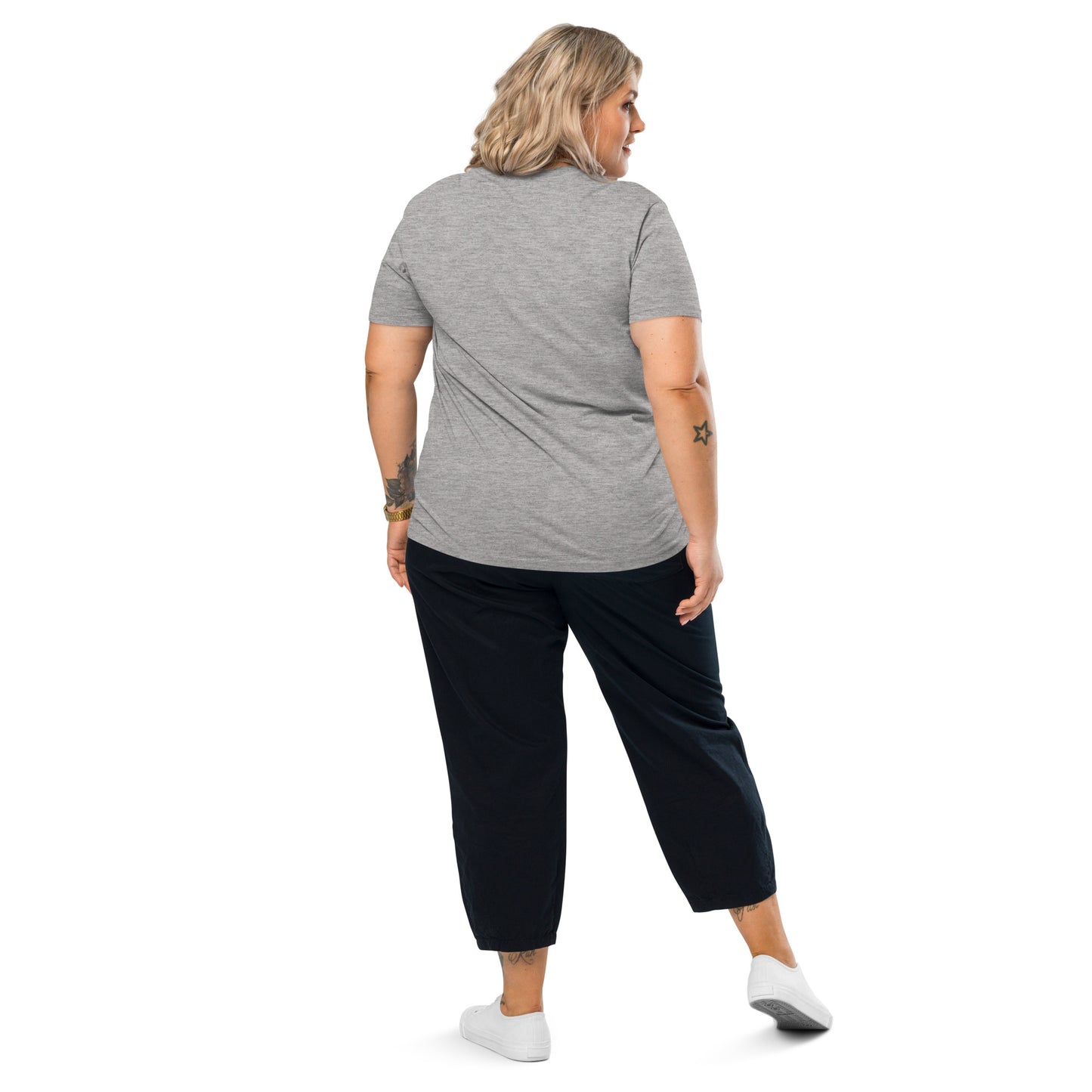 Esu vertical 4 Unisex organic cotton t-shirt
