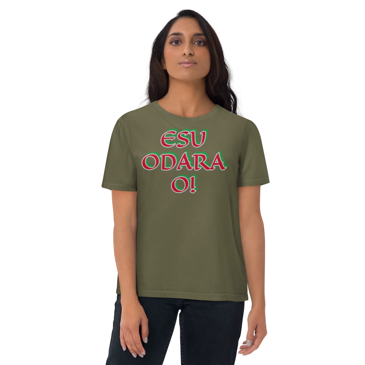 Esu Odara O Unisex organic cotton t-shirt