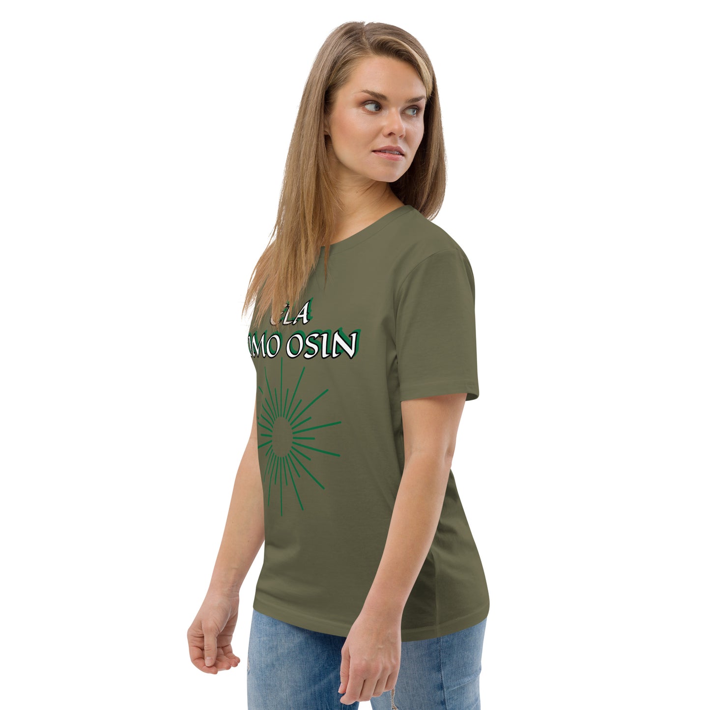 ELA Omo Osin Aje-Ju-Ogun Incognito Unisex organic cotton t-shirt