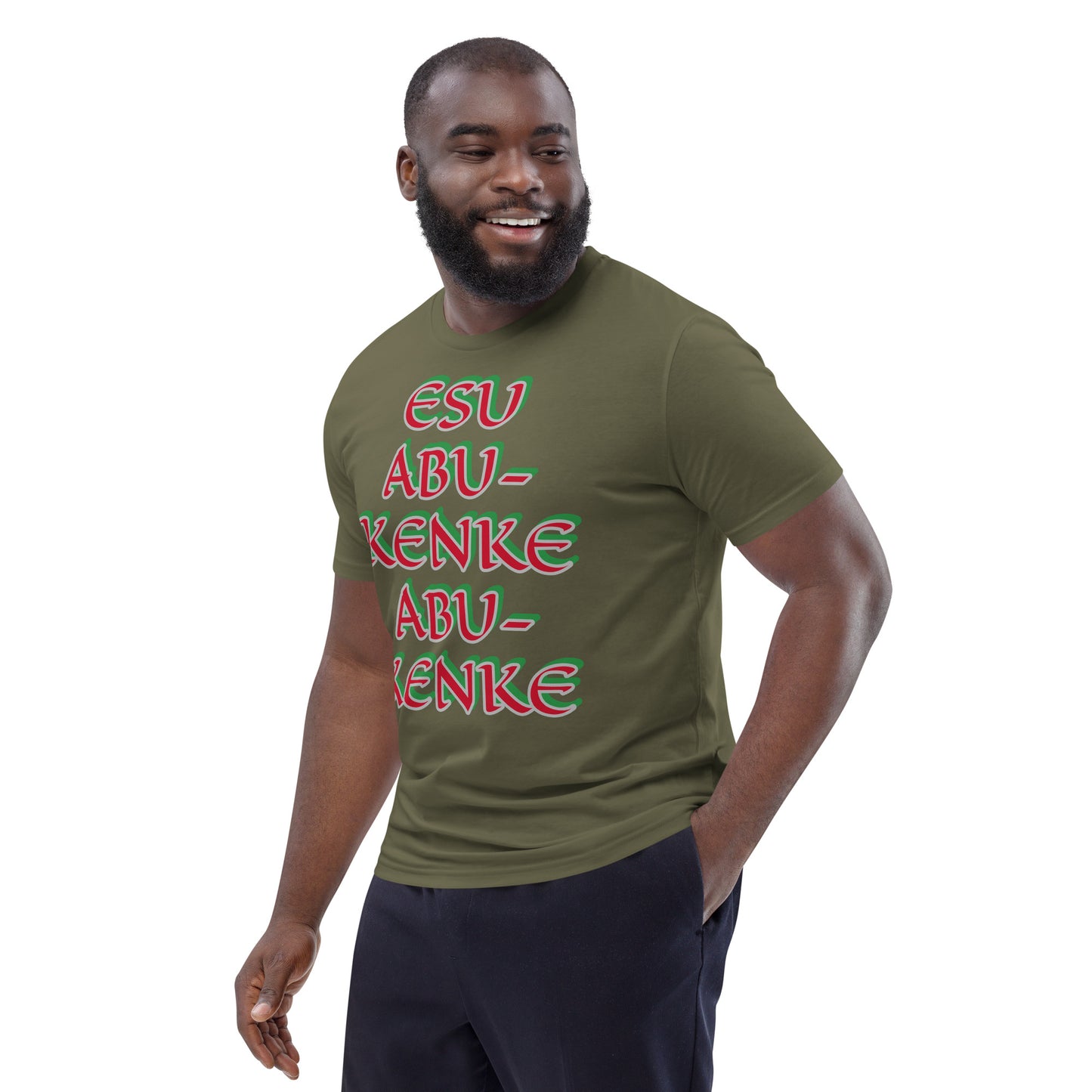 Esu Abu Kenke Unisex organic cotton t-shirt