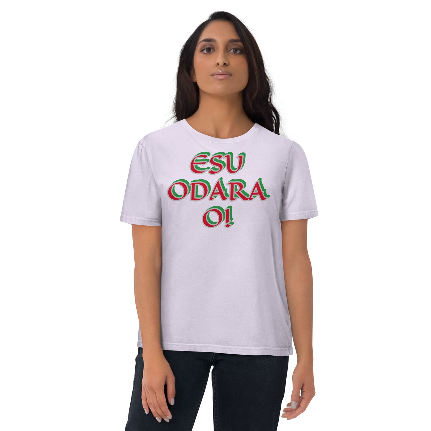 Esu Odara O Unisex organic cotton t-shirt
