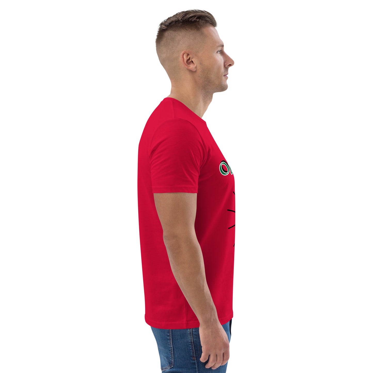 ELA Omo Osin Aje-Ju-Ogun Unisex organic cotton t-shirt