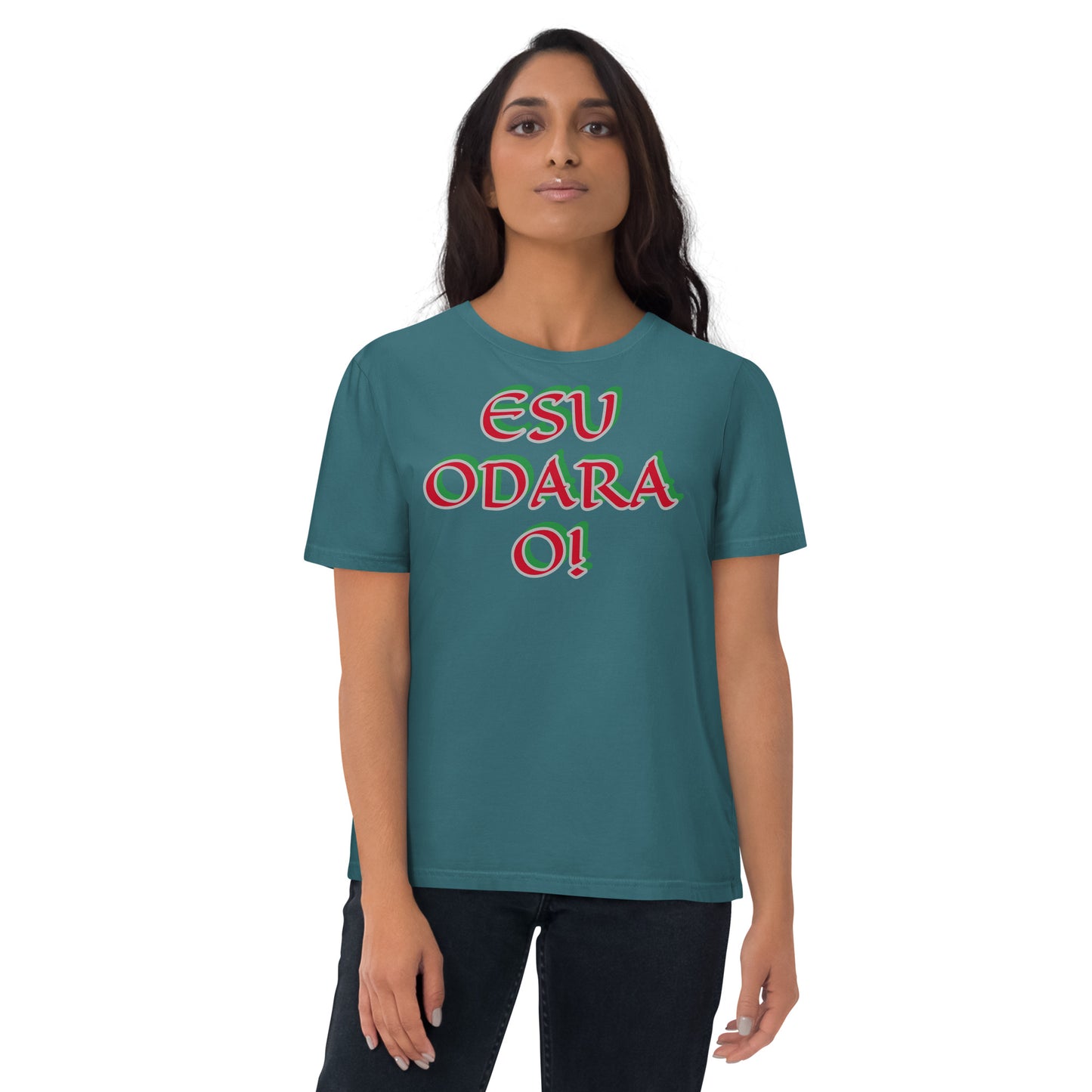 Esu Odara O Unisex organic cotton t-shirt