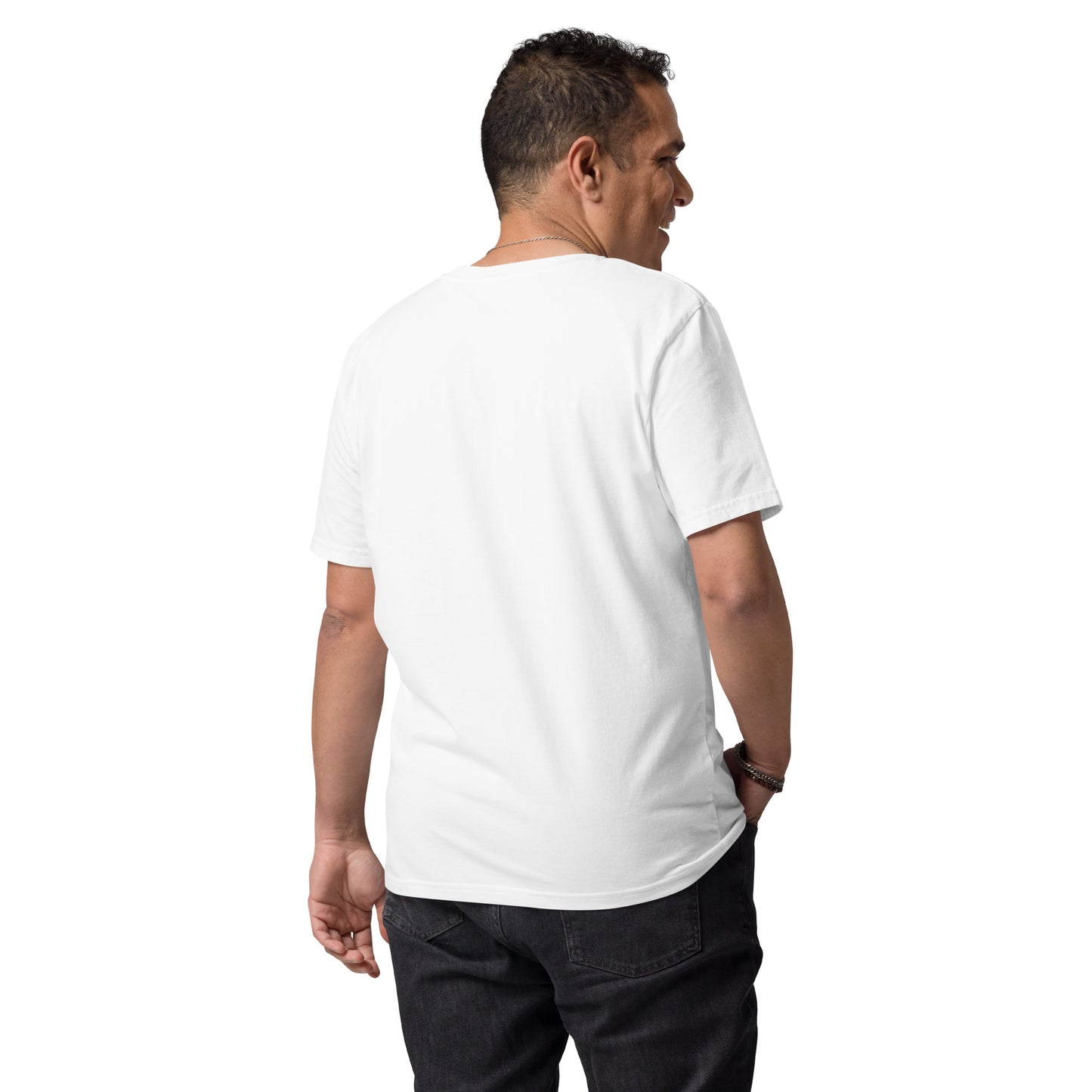 ELA Meji Lucumi Reverse Unisex organic cotton t-shirt