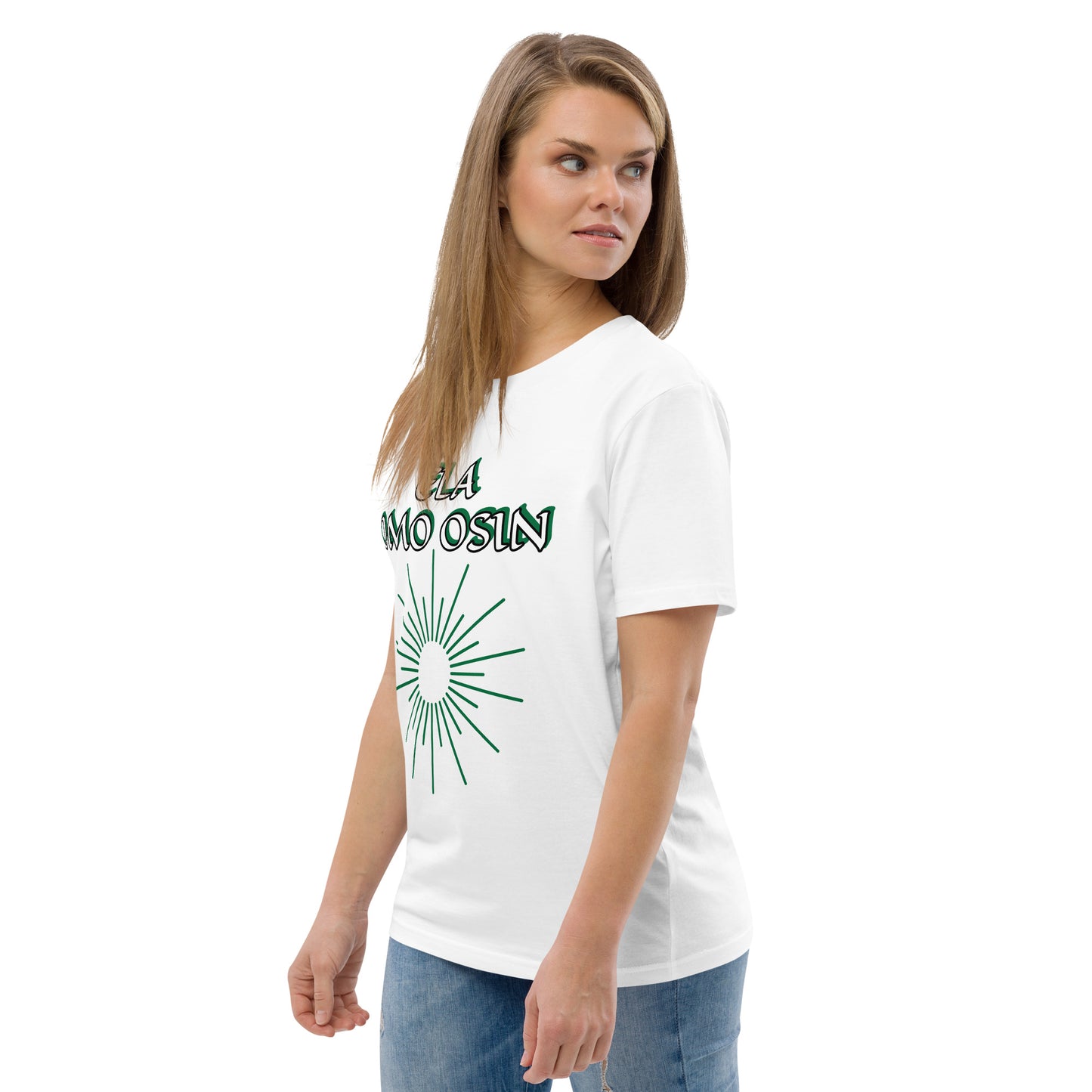 ELA Omo Osin Aje-Ju-Ogun Incognito Unisex organic cotton t-shirt