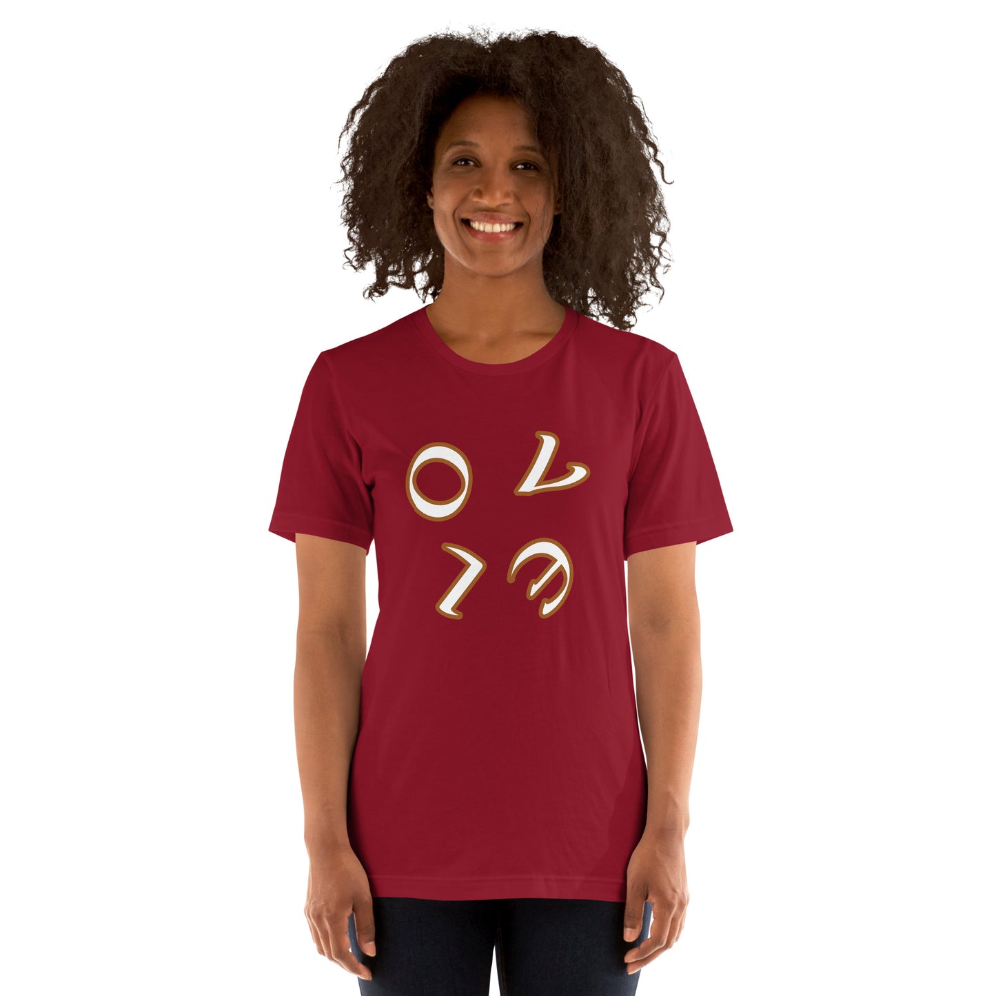 Love scrambled Unisex t-shirt