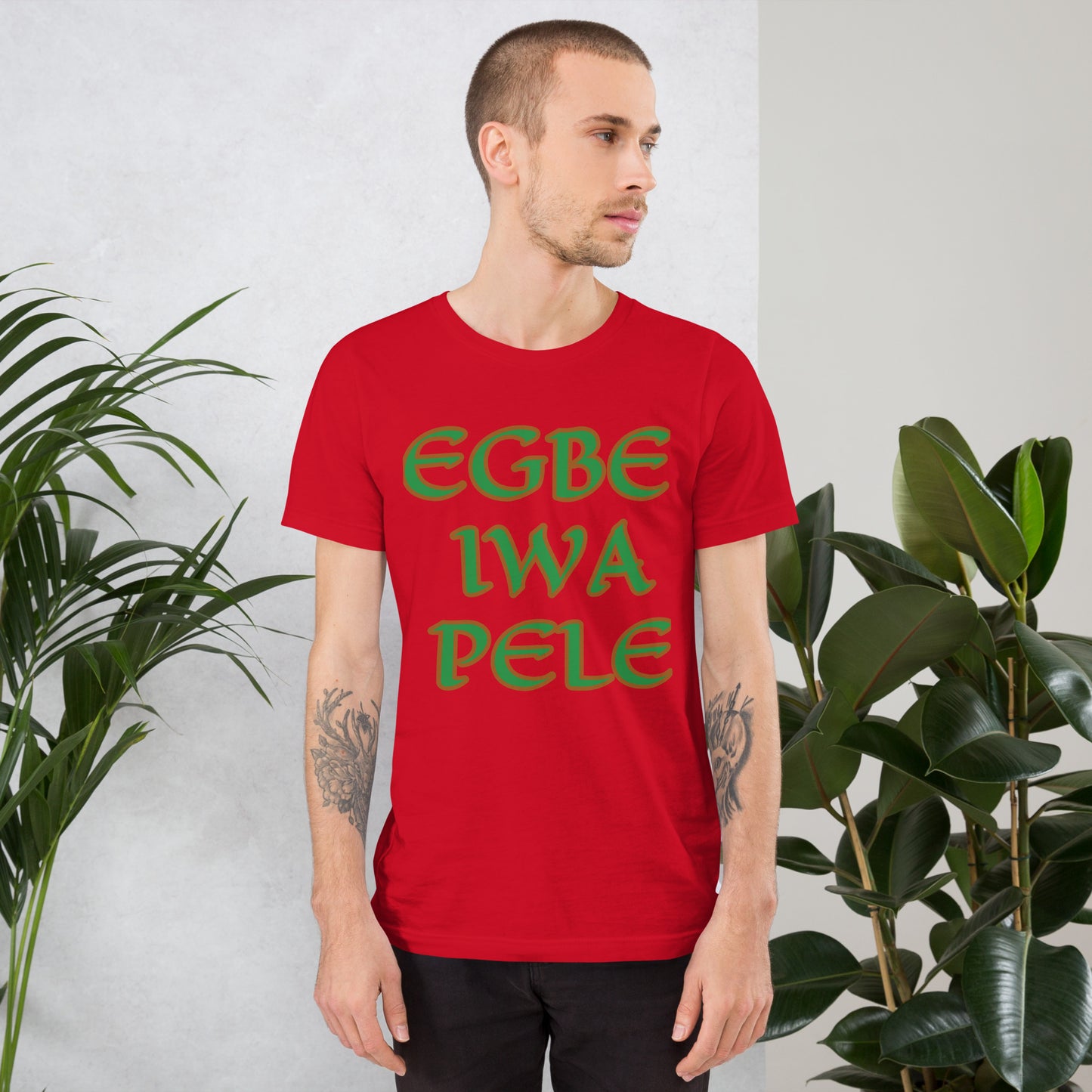 Egbe Iwa Pele Puerto Rico Unisex t-shirt