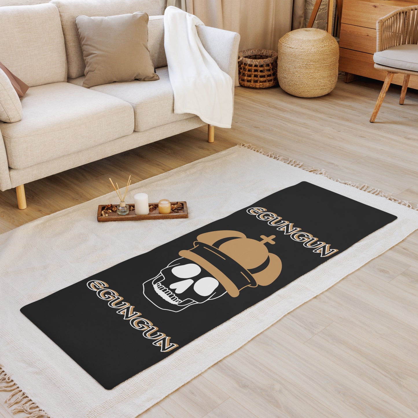 Egungun Icon mat Black