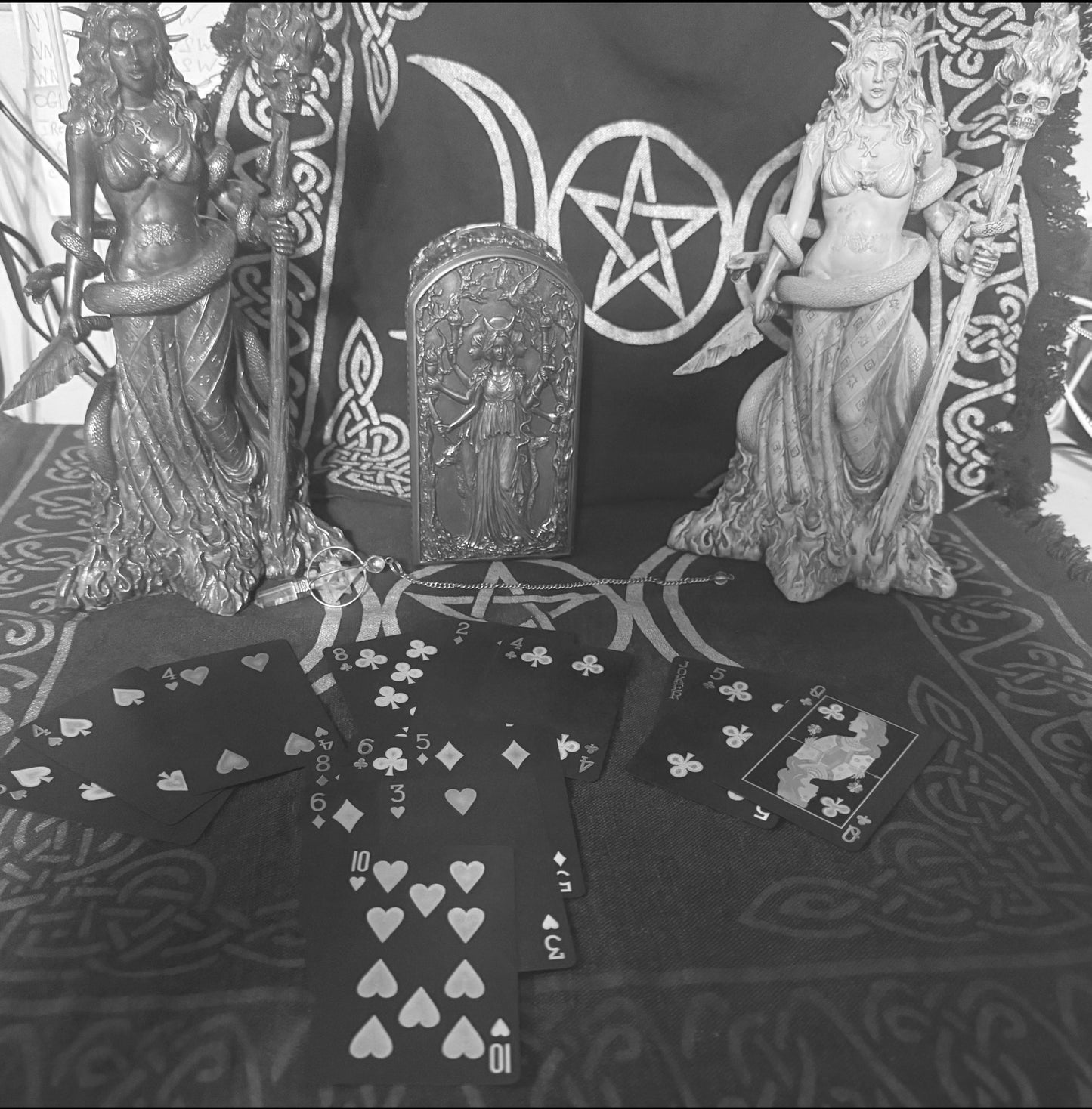 Hecate Divine Triple Moon Goddess Spiritual Cartomancy/Pendulum Reading