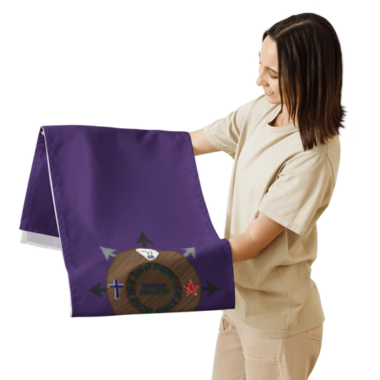 Egbe Ire Awo Signature Logo Maman Brigitte Vodoun Table runner
