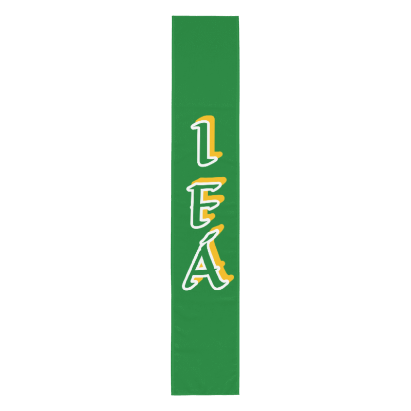 IFÁ Lucumi Green Table runner