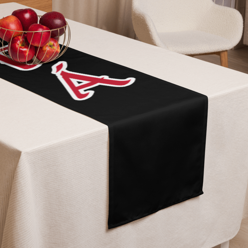 Egbe Iré Àwo Signature IFÁ Black Table runner