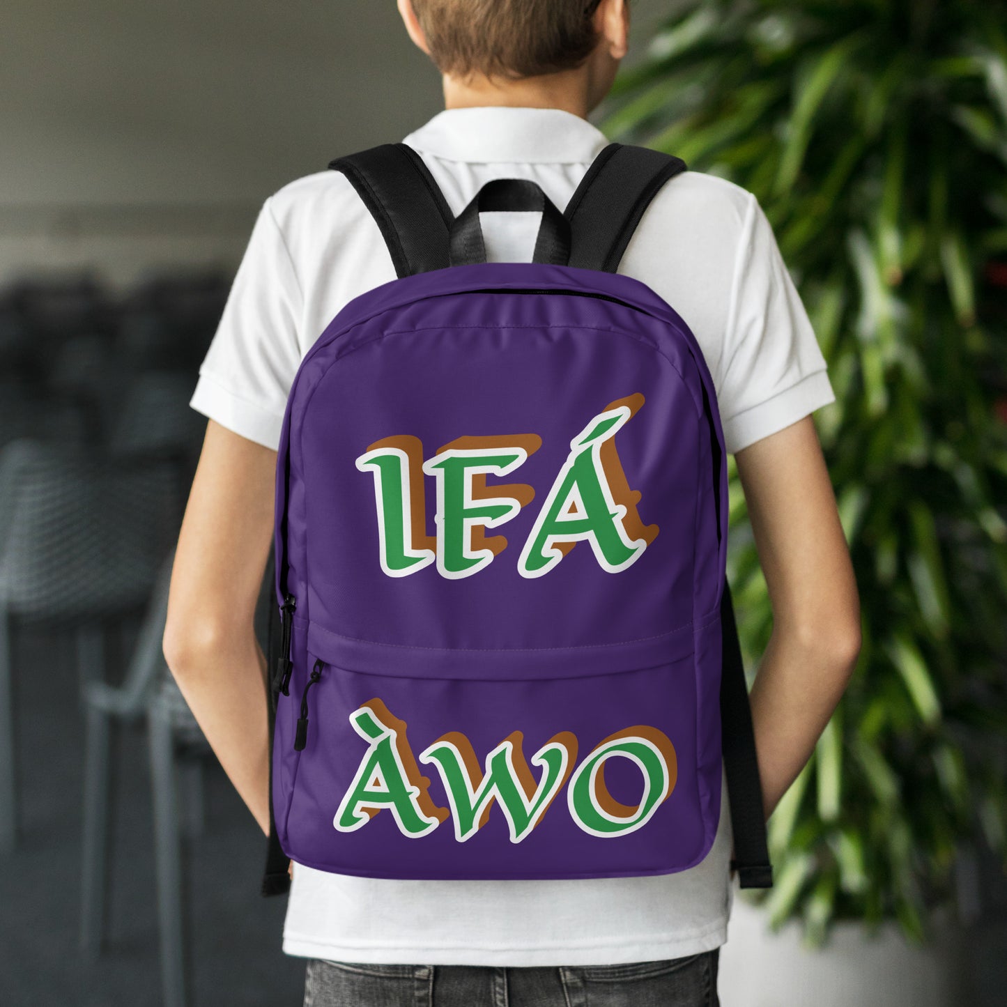 IFÁ  Awo Isese Purple Backpack