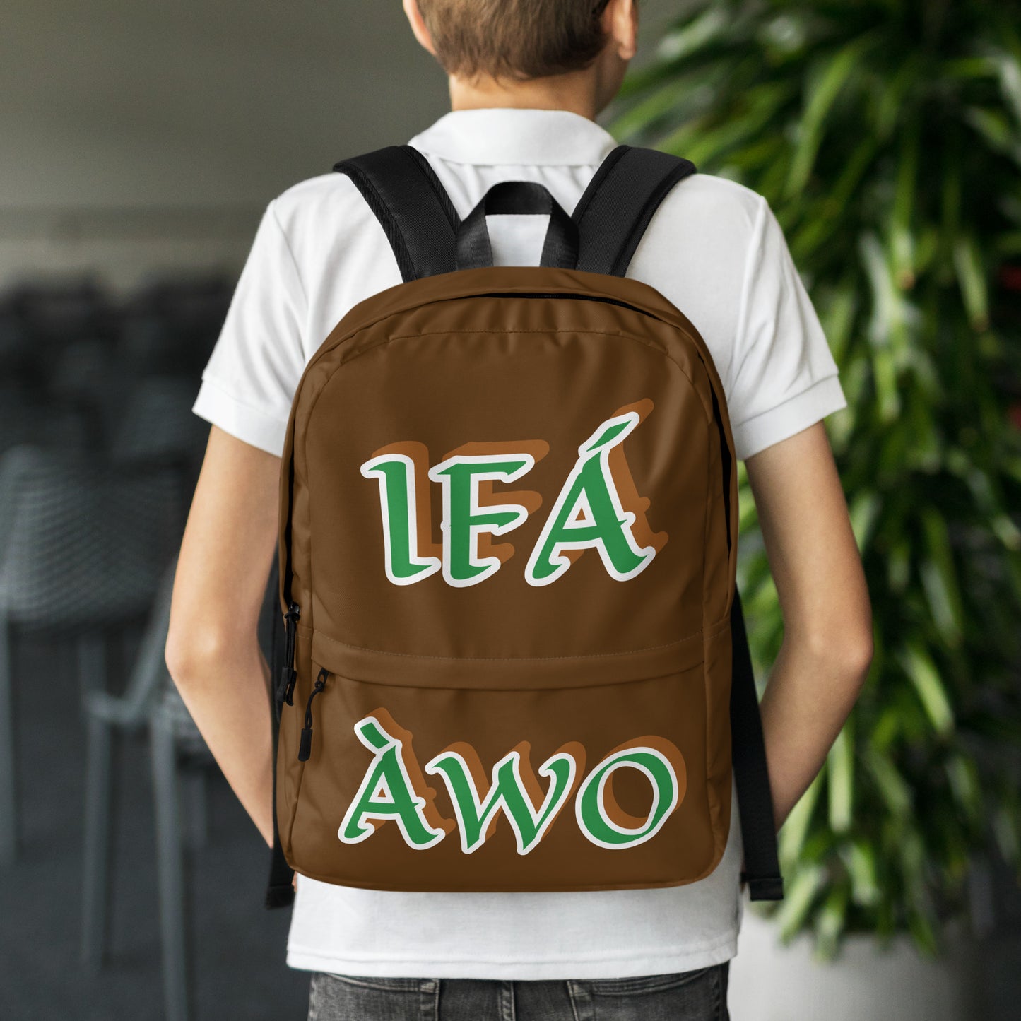 IFÁ  Awo Isese Brown Backpack