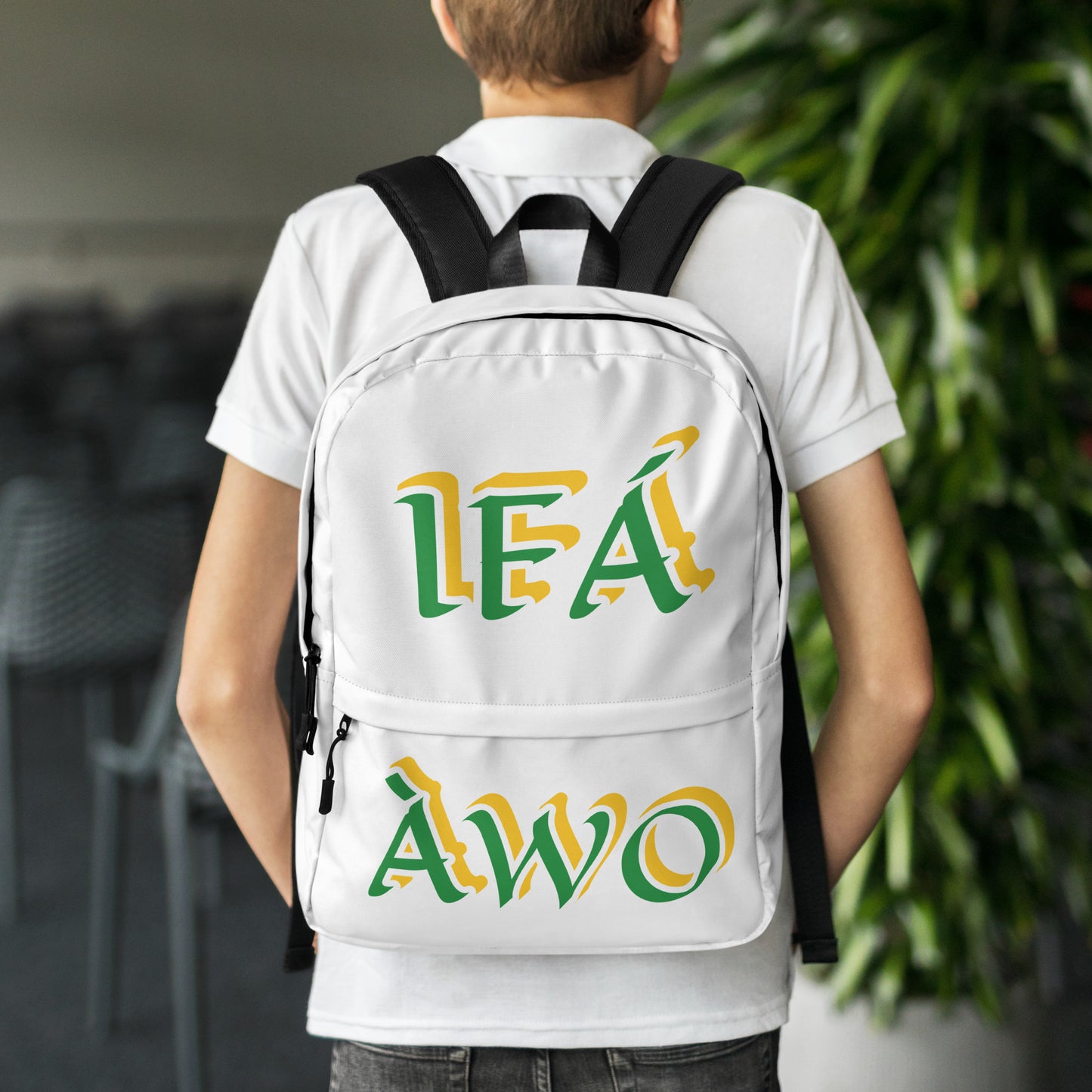 IFÁ  Awo Lucumi White Backpack