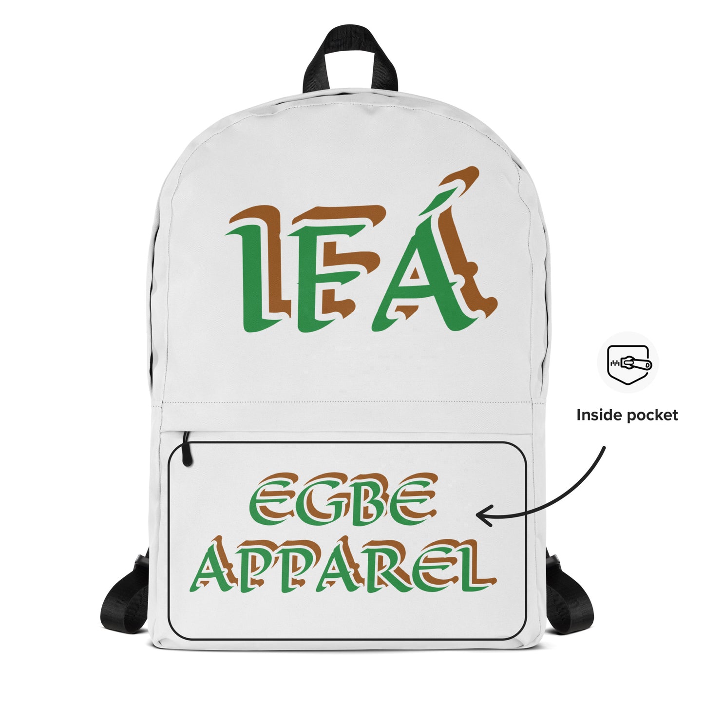 IFÁ  Awo Isese  White Backpack