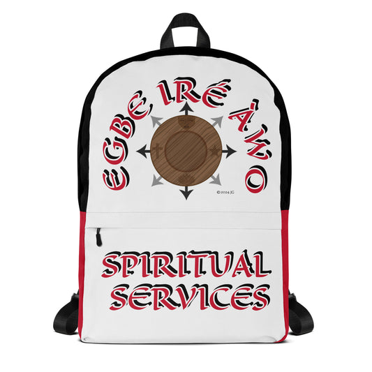 Egbe Ire Awo Logo Signature 1 Backpack