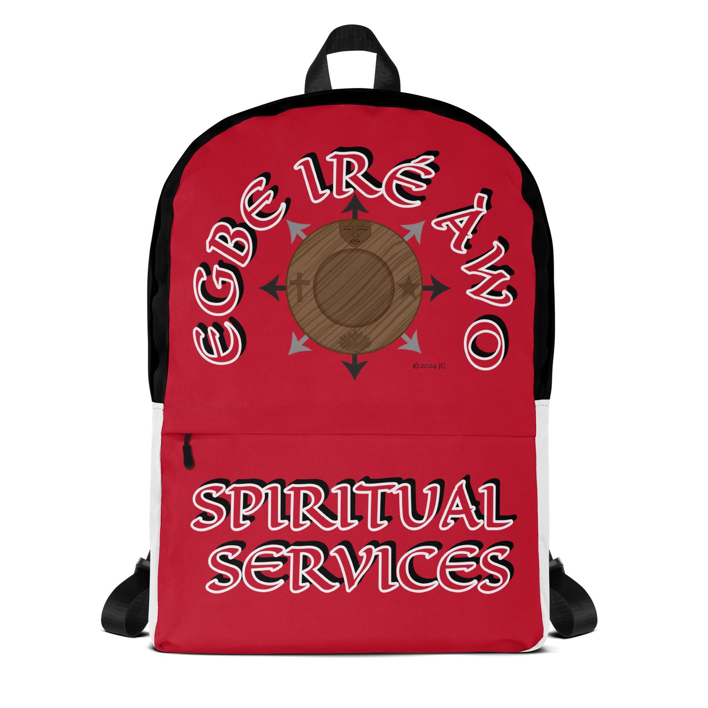 Egbe Ire Awo Logo Signature 2 Backpack