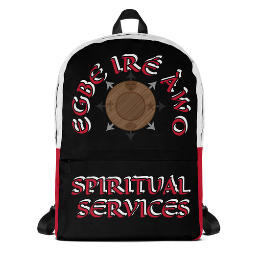 Egbe Ire Awo Logo Signature 3 Backpack