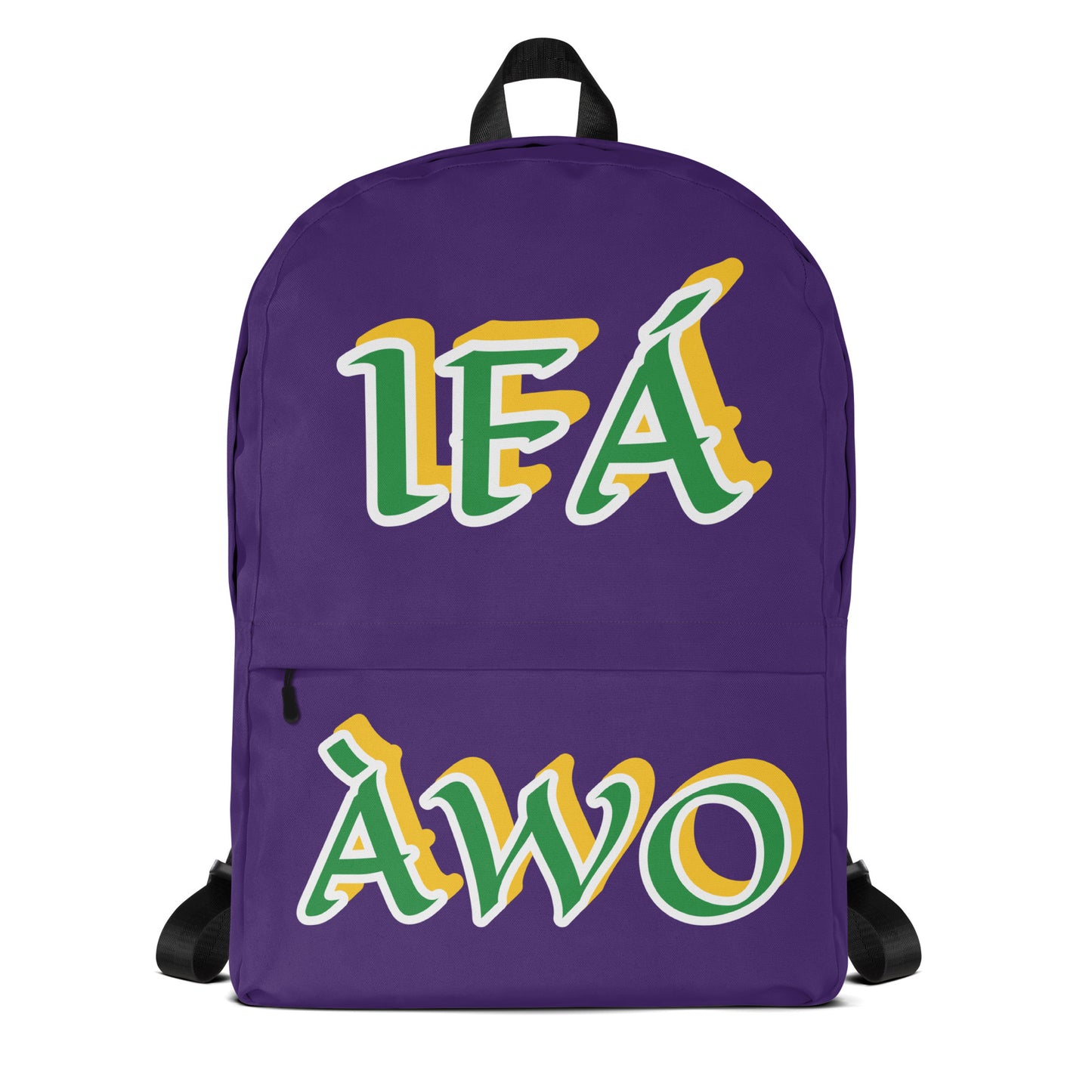 IFÁ  Awo Lucumi Purple Backpack