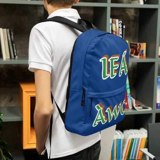 IFÁ  Awo Isese Blue Backpack