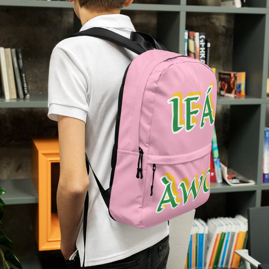 IFÁ  Awo Lucumi Pink Backpack