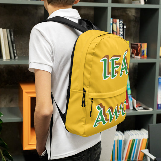 IFÁ  Awo Isese Yellow Backpack