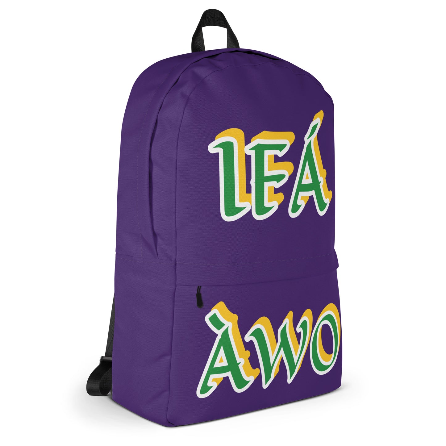 IFÁ  Awo Lucumi Purple Backpack