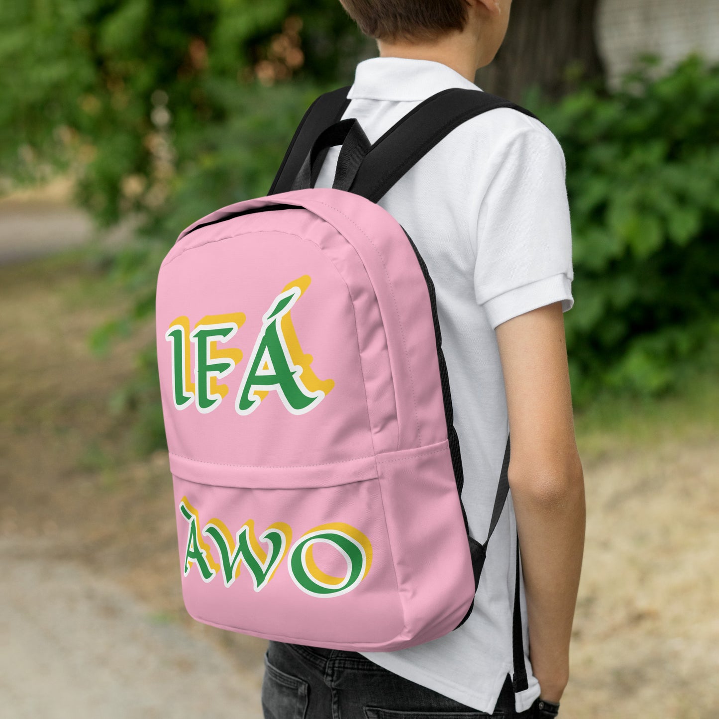 IFÁ  Awo Lucumi Pink Backpack