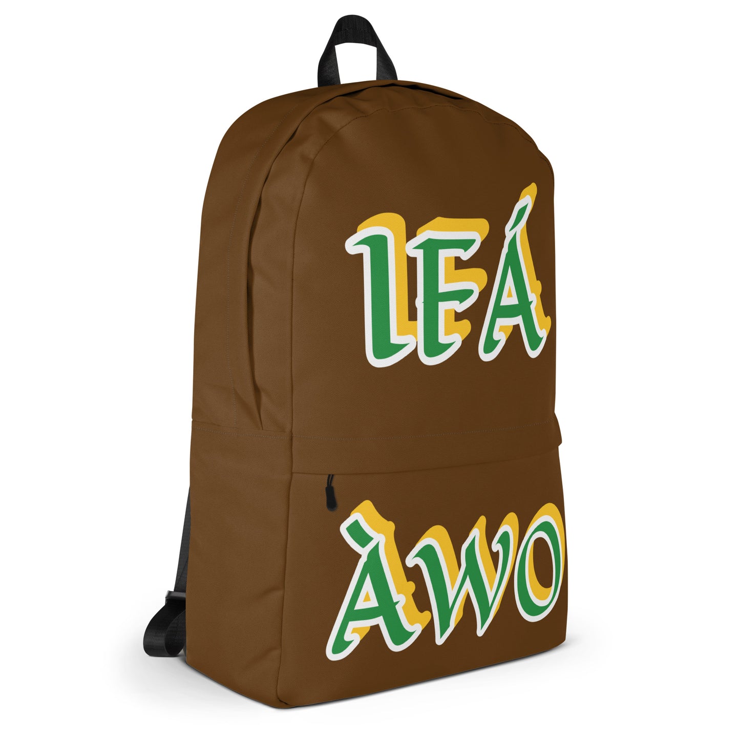 IFÁ  Awo Lucumi Brown Backpack