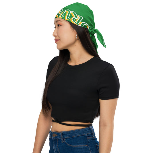 ORUNMILÁ Lucumi Green bandana