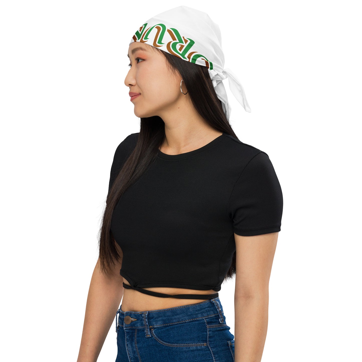 ORUNMILÁ Isese White bandana